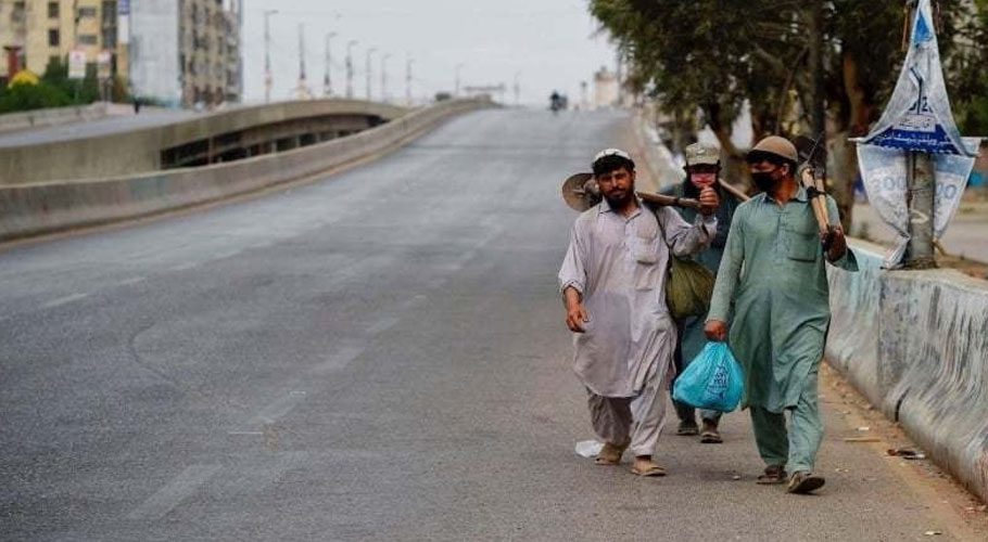 The positivity ratio in Karachi has reached alarming levels. Source: FILE.