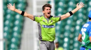 Shaheen Afridi is the winner of the Sir Garfield Sobers Trophy. Source: FILE.
