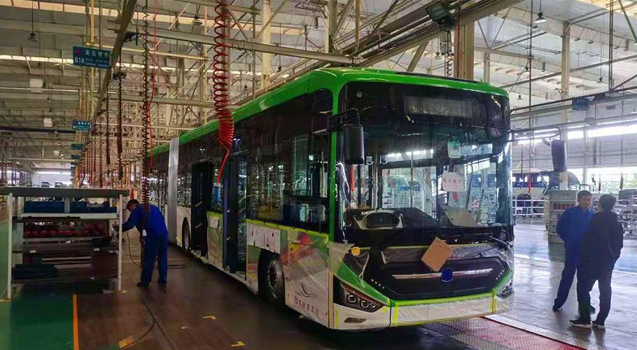 The PML-N leadership says the cornerstone of the Green Line bus project was laid by former Prime Minister Nawaz Sharif. (Photo: Zameen)