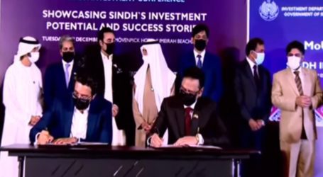 Sindh signs 6 MoUs for province’s uplift at Dubai investment summit