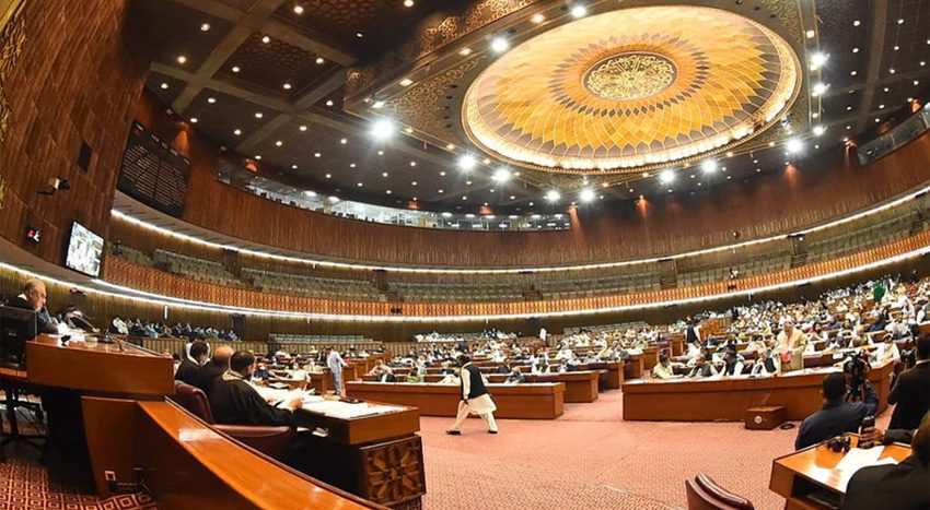 Speaker Asad Qaiser will preside over today's National Assembly session. (Photo: Business Recorder)