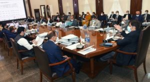Sindh Chief Minister Syed Murad Ali Shah chaired a meeting of the provincial cabinet. Source: PR/ CM Sindh House. .