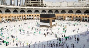 Umrah pilgrims must submit a negative PCR test report. Source: The National.