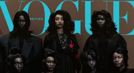 ‘British Vogue’ features nine African models on its cover in historic move