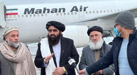 Taliban foreign minister makes first trip to Iran