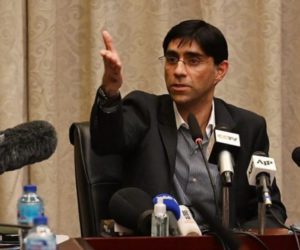 Moeed Yusuf calls for int’l investigation into India’s missile firing inside Pakistan