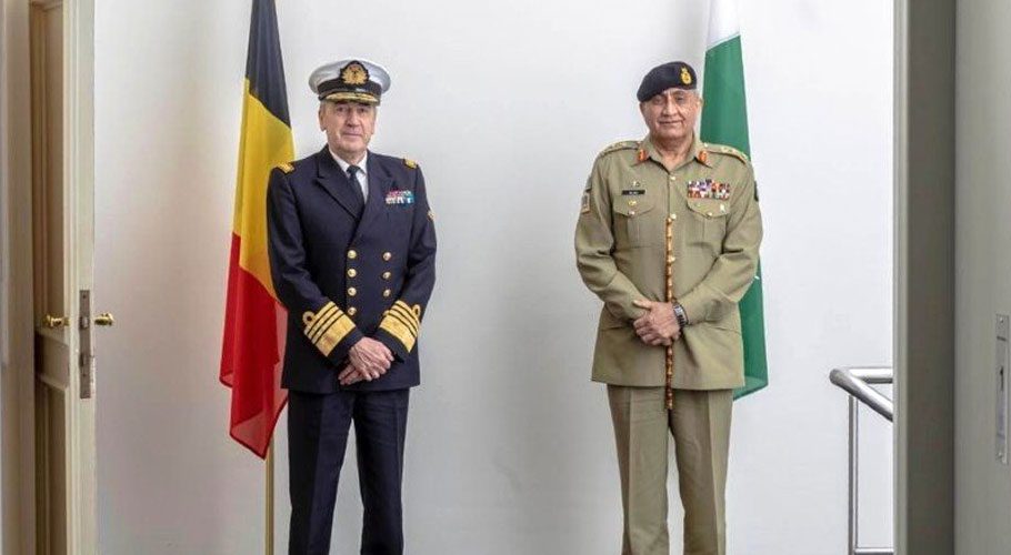 Belgium, Pakistan agree to optimise military-to-military ties