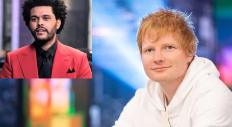 Ed Sheeran outshines The Weeknd as world’s most played artist