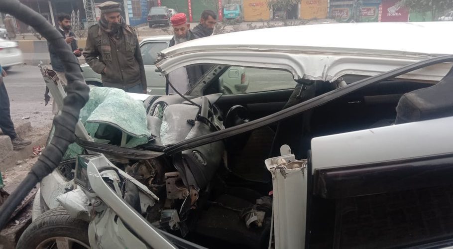 The horrific accident happened in Bhara Khahu area of Islamabad. Source: Twitter.