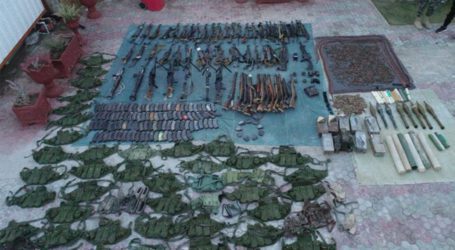 Big arms, ammunition cache recovered in Waziristan: ISPR