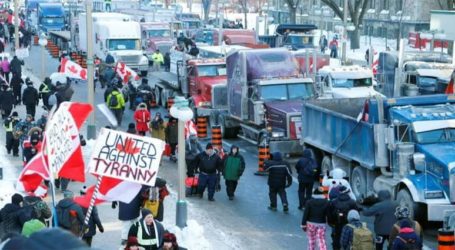 Police arrest at least 70 protestors in Canada’s Ottawa