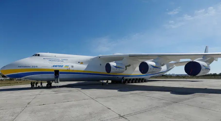 The An-225 Mriya was the largest cargo aircraft in operational service.. Source: Business Insider.