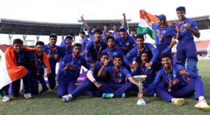 India clinched a record-extending fifth Under-19 World Cup title. Source: ICC.