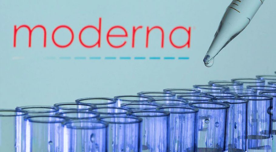 Moderna's vaccine is the second fully approved vaccine for the virus. Source: Reuters. 