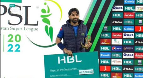 Mohammad Rizwan awarded Player of PSL 7