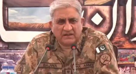 Pakistan wants peaceful ties with neighbours, says COAS Bajwa