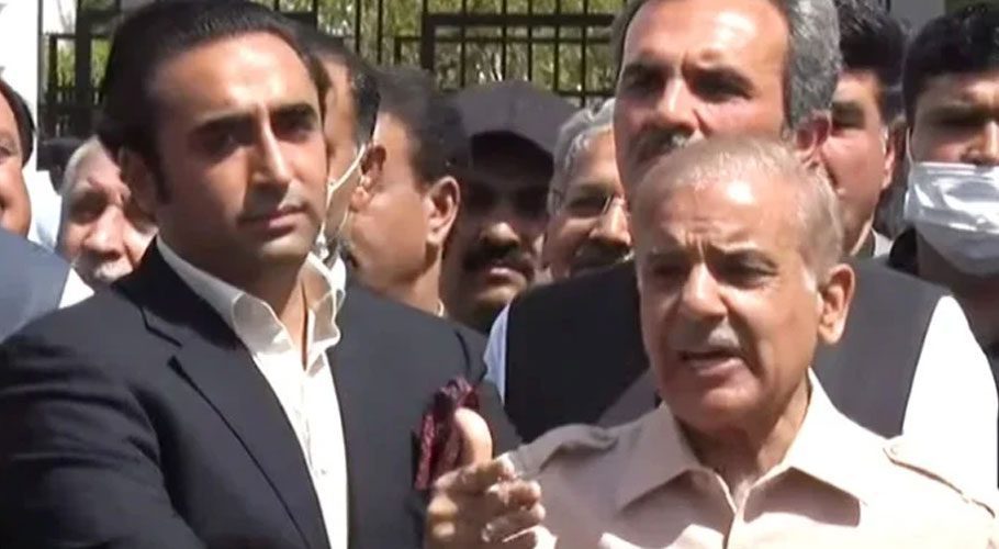 Shehbaz censure NA speaker for not letting them table no-trust motion