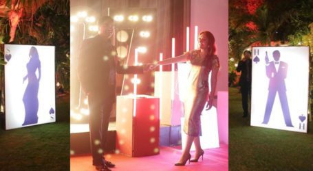 In pictures: Sharmila Faruqui hosts ‘James Bond’ themed wedding anniversary