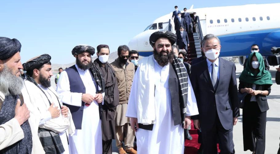 Chinese Foreign Minister Wang Yi visited Kabul. Source: Twitter.