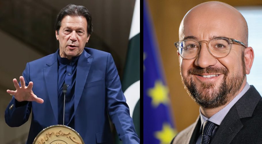Prime Minister Imran Khan spoke with the EU Council President Charles Michel. Source: Wikipedia. 