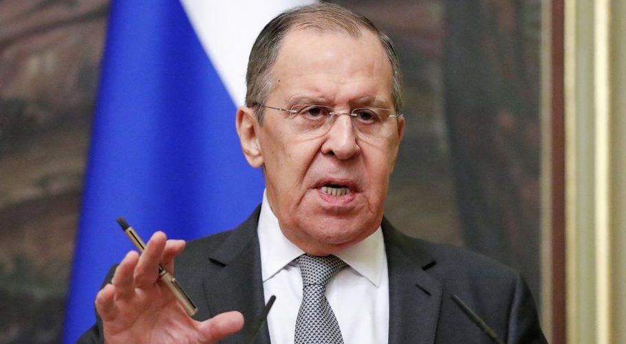 Lavrov said Ukraine has been seeking to acquire nuclear weapons. Source: Reuters.