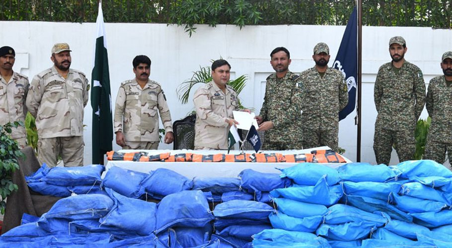 The drugs were valued at approximately Rs247 million. Source: Radio Pakistan. 
