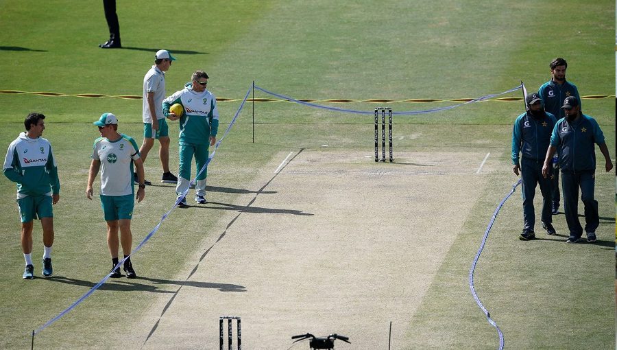 Players have slammed the “dead” pitch. Source: Cricinfo.