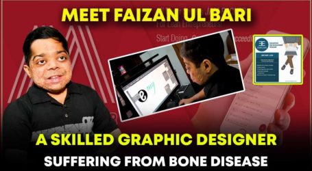 Skilled graphic designer jobless due to his rare bone disease