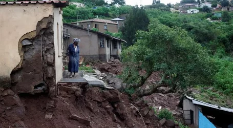 Floods and landslides kill over 300 people in South Africa