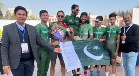 Pakistan’s Ali Ilyas wins silver at Asian Cycling Championships