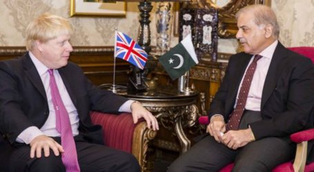 British PM felicitates Shehbaz Sharif, says looking forward to work together