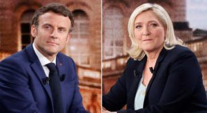 French President Emmanuel Macron defeated his far-right rival Marine Le Pen. Source: CNN.