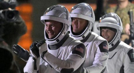SpaceX sends four astronauts to space station for NASA