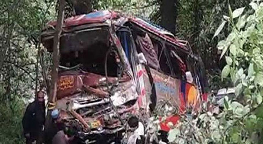 Incident occured as drivers raced on Murree Galyat road