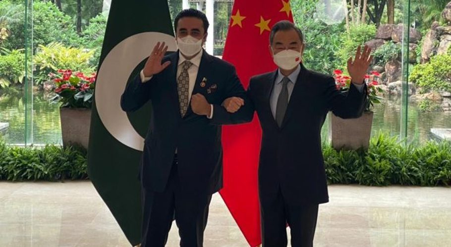 Foreign minister Bilawal visited Guangzhou on his first bilateral visit to China. Source: APP.
