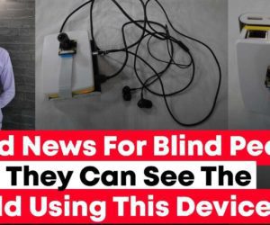 This Pakistani student has built a device for blind people to see the world
