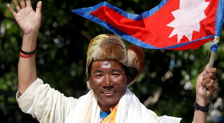 Kami Rita Sherpa has broken his own record. Source: Reuters.