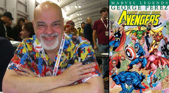 George Perez was known for his influential work on the Avengers. Source: Wikipedia. 