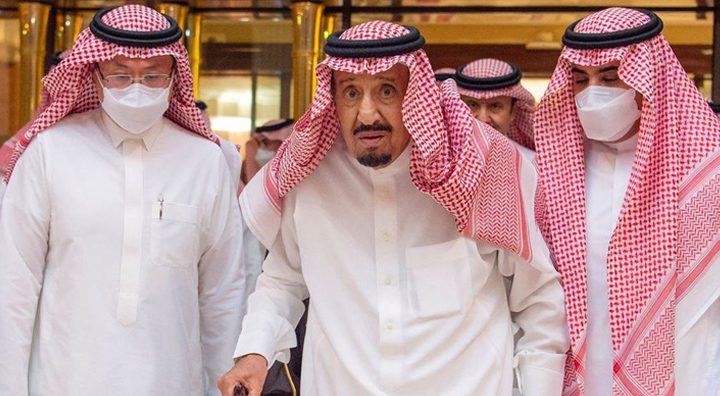 Saudi Arabia's King Salman bin Abdulaziz left hospital. Source: Reuters.