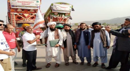PACF sends 30 trucks of humanitarian aid to Afghanistan