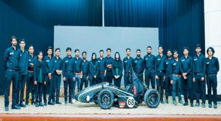 Formula student team of NUST designs formula race car