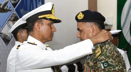 Pakistan Navy personnel conferred military awards