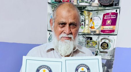 70-year-old Pakistani man sets Guinness World Record