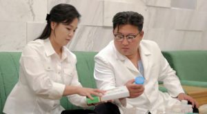 North Korean leader Kim Jong Un sends home-prepared medicines. Source: Reuters.