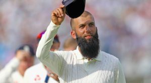Moeen Ali received an OBE in Queeen's honours. Source: