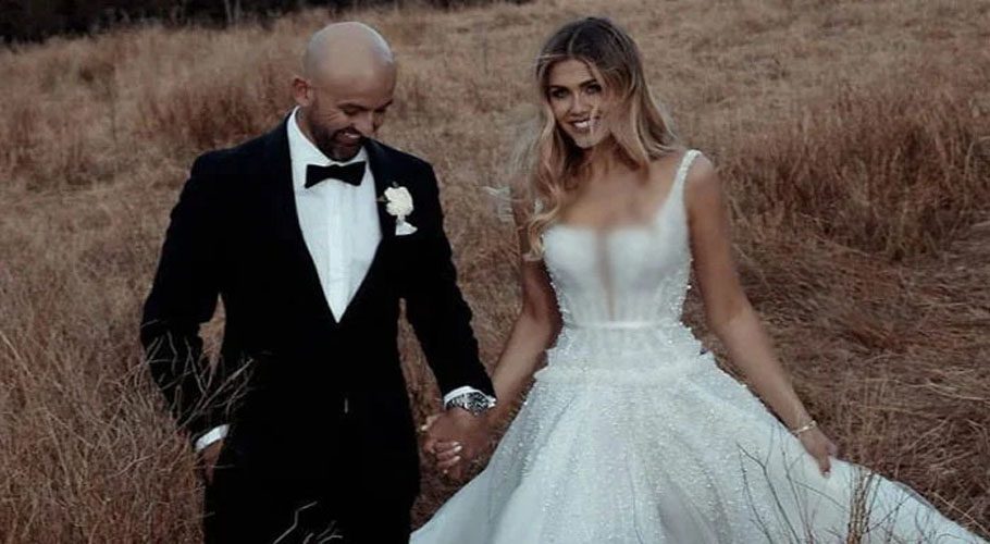 Australian spinner Nathan Lyon is married: Australian cricket team congratulates newlyweds