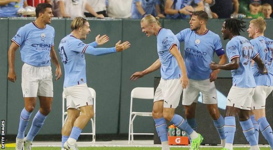 Erling Haaland has arrived at Manchester City having scored 86 goals in 89 games over two-and-a-half seasons at Borussia Dortmund