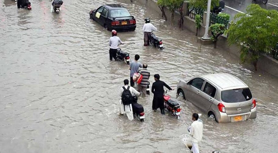 Intermittent rain with thunderstorms expected in Karachi today:PMD