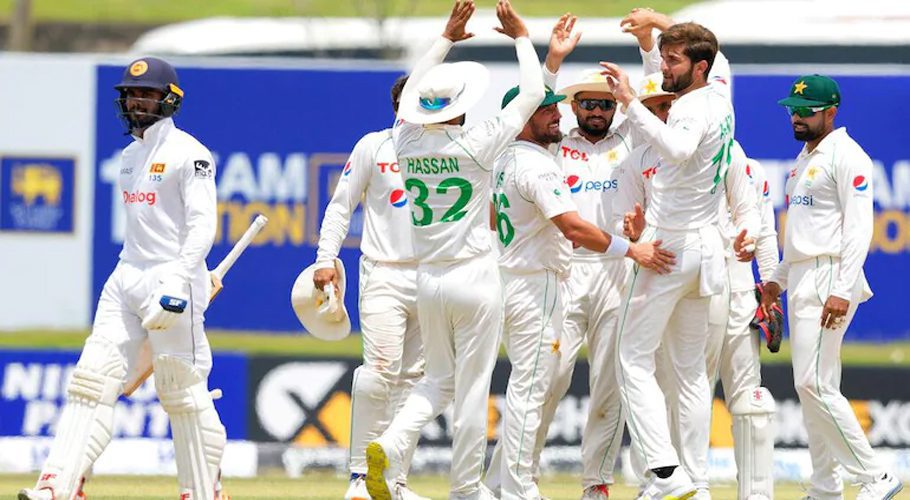 1st Test: Shaheen Afridi takes four as Pakistan restrict Sri Lanka to 222 on Day 1 (AP Photo)