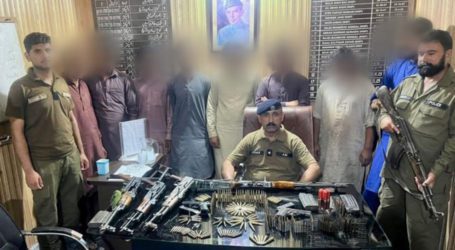 Eight suspects got arrested during Rawalpindi police search operation
